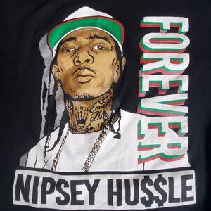 RARE Phat Doc 4XL NIPSEY HU$$LE T-Shirt HipHop Rapper Cotton Outstanding Graphic